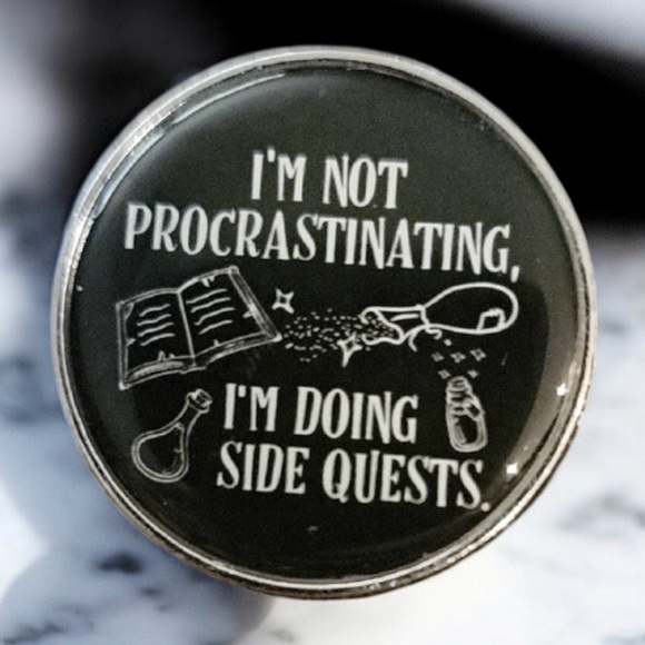 Creative Text Pin Sarcastic Humor Enamel - Picture 7 of 8